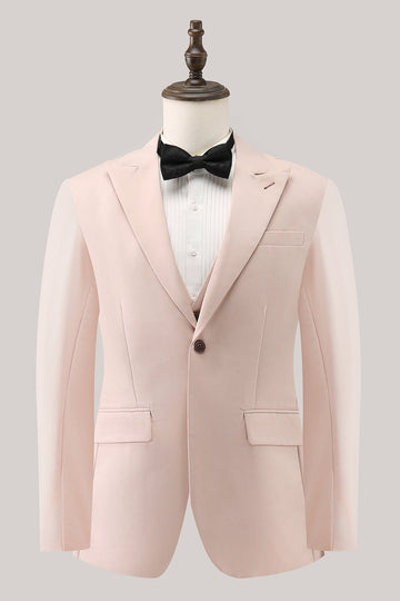 Ivory Peak Lapel One Button 3-częściowe garnitury balowe